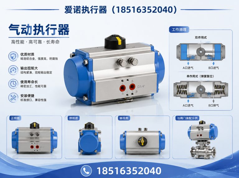永嘉县拨叉式执行器展示图